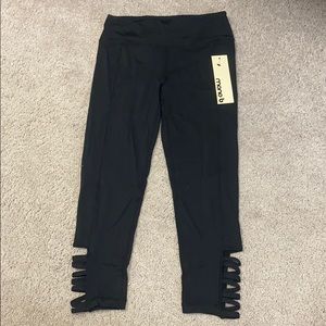 Capri with Strappy Accents and Pocket!